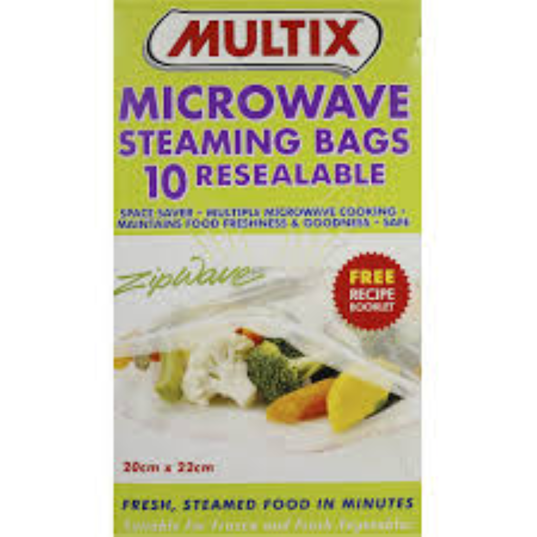 MULTIX MICROWAVE STEAM BAGS (10 S)
